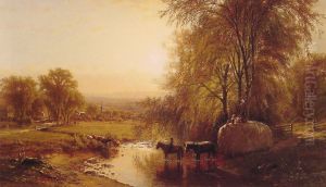 Returning from Harvest by James McDougal Hart