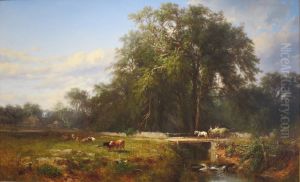 The Old Homestead by James McDougal Hart