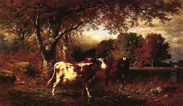Landscape with Cattle - view 1