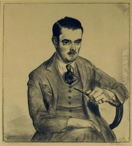 Portrait Of Louis Bouche by George Wesley Bellows