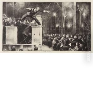 Billy Sunday by George Wesley Bellows