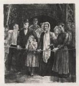 The Dead Line by George Wesley Bellows