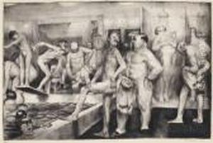Shower-bath, First State
