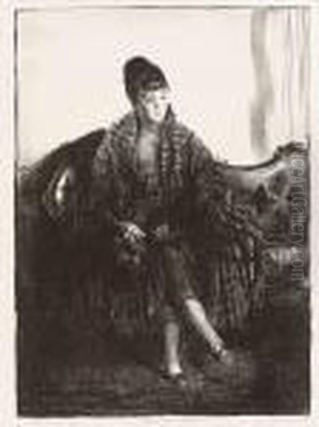 Plaid Shawl - view 1