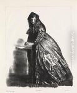 The Actress by George Wesley Bellows