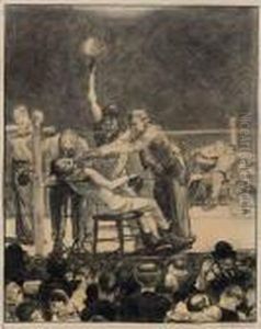 Between Rounds by George Wesley Bellows