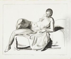 Nude Study, Classic On A Couch