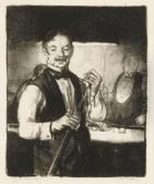 Old Billiard Player - view 1