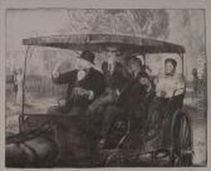 Going To The Park by George Wesley Bellows