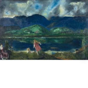 Coopers Lake by George Wesley Bellows