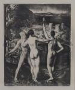 Lychnis And Her Sons by George Wesley Bellows