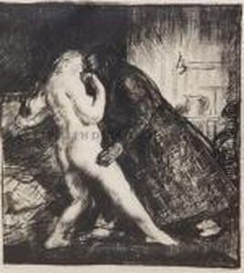 The Attack (the Old Rascal) by George Wesley Bellows