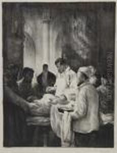 Base Hospital by George Wesley Bellows