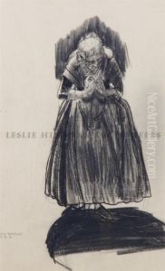 Study Of An Old Lady by George Wesley Bellows