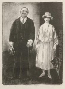 Married Couple by George Wesley Bellows