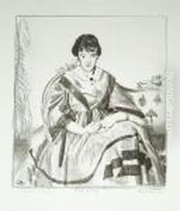 Study Of Mary by George Wesley Bellows