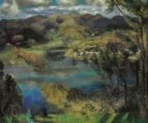 River At Saugerties by George Wesley Bellows