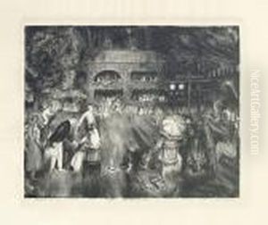 The Tournament. by George Wesley Bellows