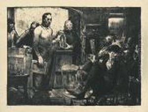 The Jury. by George Wesley Bellows