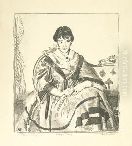 Study Of Mary. by George Wesley Bellows