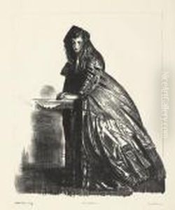 The Actress. by George Wesley Bellows