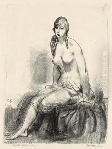 Morning, Nude Sketch by George Wesley Bellows