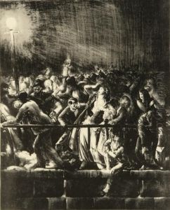 The Crowd by George Wesley Bellows