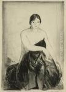 The Model by George Wesley Bellows