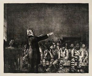 Benediction In Georgia by George Wesley Bellows