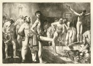 Business-men's Bath (mason 145) by George Wesley Bellows