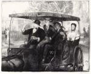 Sunday Going To Church by George Wesley Bellows