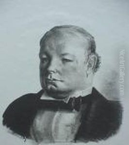 Portrait Of Julian Broes by George Wesley Bellows
