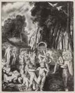 The Garden Of Growth by George Wesley Bellows