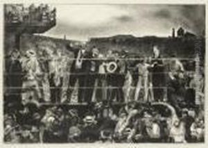 Introducing Georges Carpentier (m. 98) by George Wesley Bellows