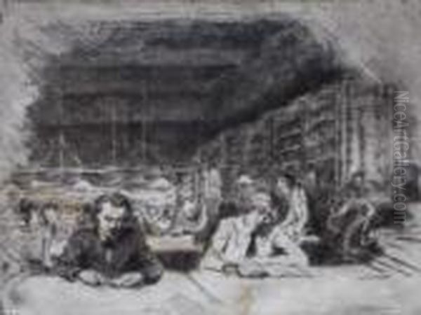 <new York> [scene De Bibliotheque] - view 1