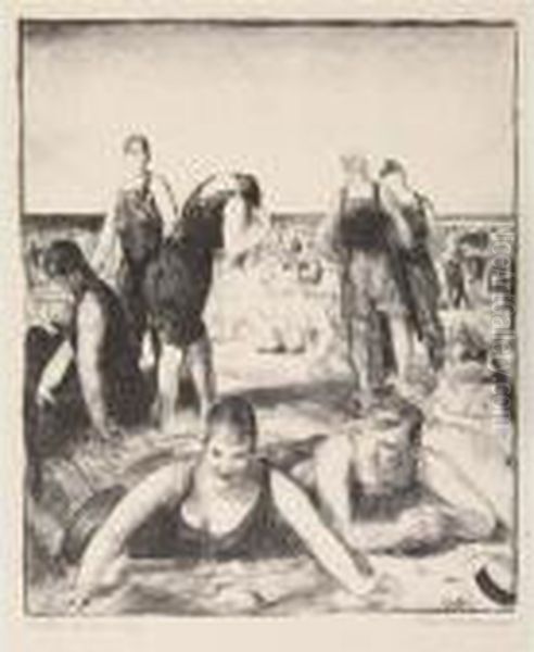 Bathing Beach (m. 86) - view 1