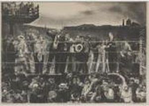 Introducing George Carpentier (m. 98) by George Wesley Bellows
