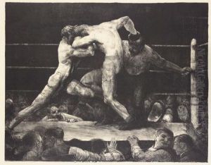 A Stag At Sharkey's (mason 46) by George Wesley Bellows