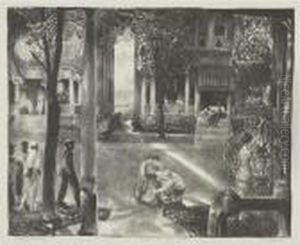 Sixteen East Gay Street (m. 183) by George Wesley Bellows