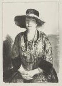 The Black Hat (m. 113) by George Wesley Bellows
