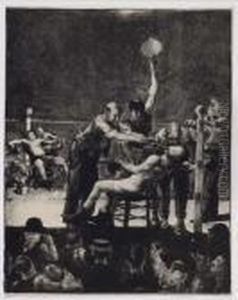 Between Rounds by George Wesley Bellows