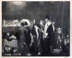 Preliminaries (preliminaries To The Big Bout) (mason 24) by George Wesley Bellows