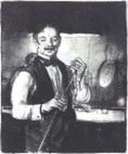 Old Billiard Player (m. 84) by George Wesley Bellows