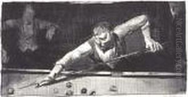 The Pool-player (m. 83) - view 1