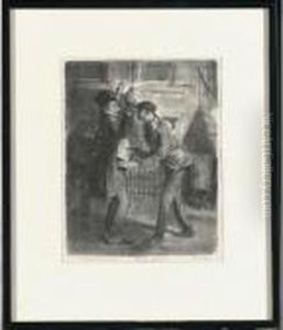 The Hold-up (mason 89) by George Wesley Bellows