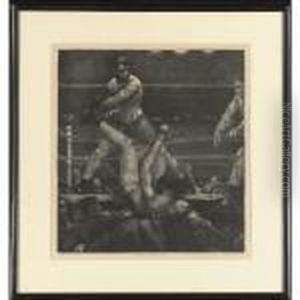 Dempsey Through The Ropes (mason 182) by George Wesley Bellows