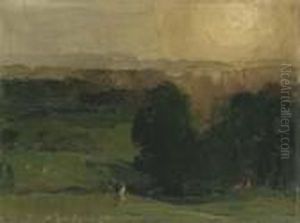Sunset, Jersey Hills by George Wesley Bellows