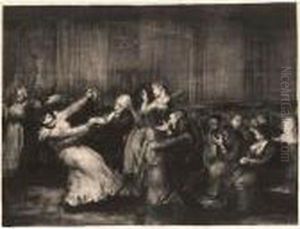 Dance In The Madhouse (mason 49; Bellows 92) by George Wesley Bellows