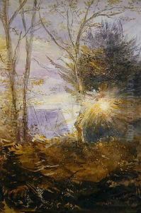 Sunrise Abinger Surrey by James Holland