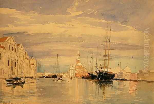 The Giudecca with S Giorgio Maggiore Venice - view 1